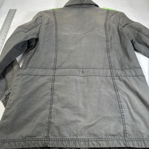 GAP Women's Charcoal Utility Jacket Size L - Picture 5 of 5